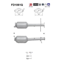 DPF FORD TRANSIT CONNECT 1.8cc TDCi  2002-13