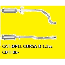 DPF OPEL CORSA D 1.3cc CDTI 06-