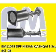 DPF NISSAN QASHQAI J10 1.5cc dCi 08-