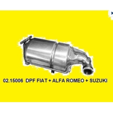 DPF SUZUKI SX4 2.0cc DDIS 2009-  + ALFA ROMEO JIULIETTA 2.0cc JTDM 2010- + FIAT SEDICI + DOBLO +DUCA