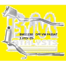 DPF VW PASSAT 2.0 TDI  BMR engine 8/05-