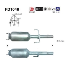 DPF FIAT 500 1.3 D Multijet 07-